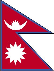 Quốc kỳ Nepal thể hiện sự bền vững và cương quyết của dân tộc này trước mọi thử thách. Với hình ảnh hai tam giác đều chồng lên nhau và Rồng Dãy Himalaya đứng giữa, quốc kỳ Nepal đã trải qua nhiều thăng trầm lịch sử của đất nước này. Nhấn vào hình ảnh để khám phá thêm về ý nghĩa sâu sắc của quốc kỳ Nepal!