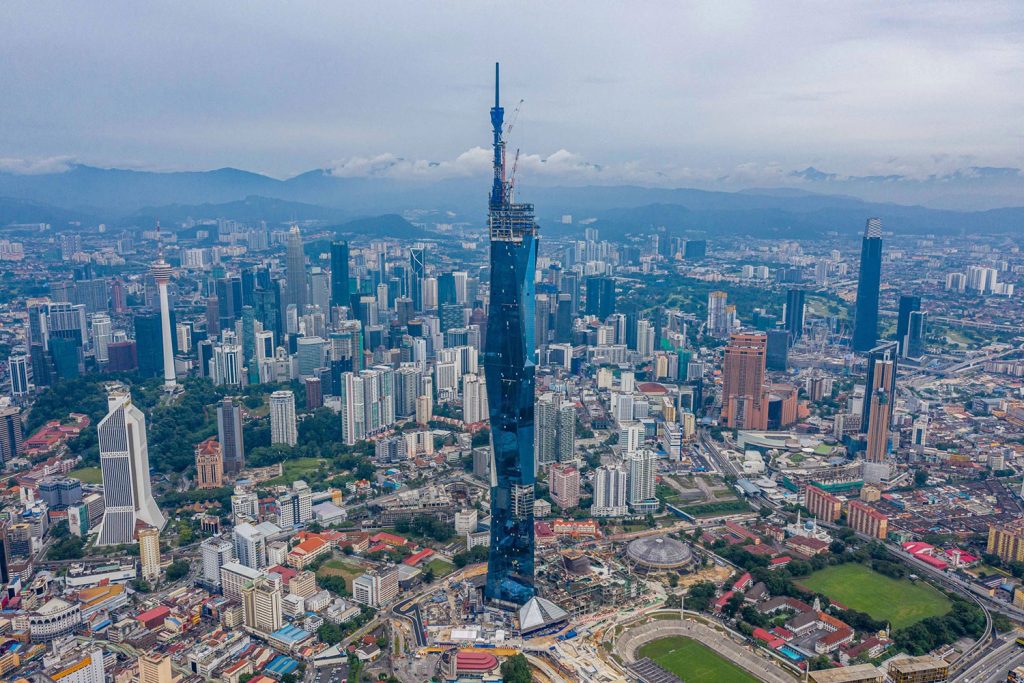 tòa nhà Merdeka 118 tương lai sẽ cao thứ 2 thế giới